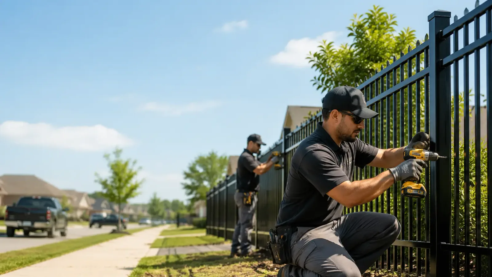 Metal Fence Installation in Chester, OK